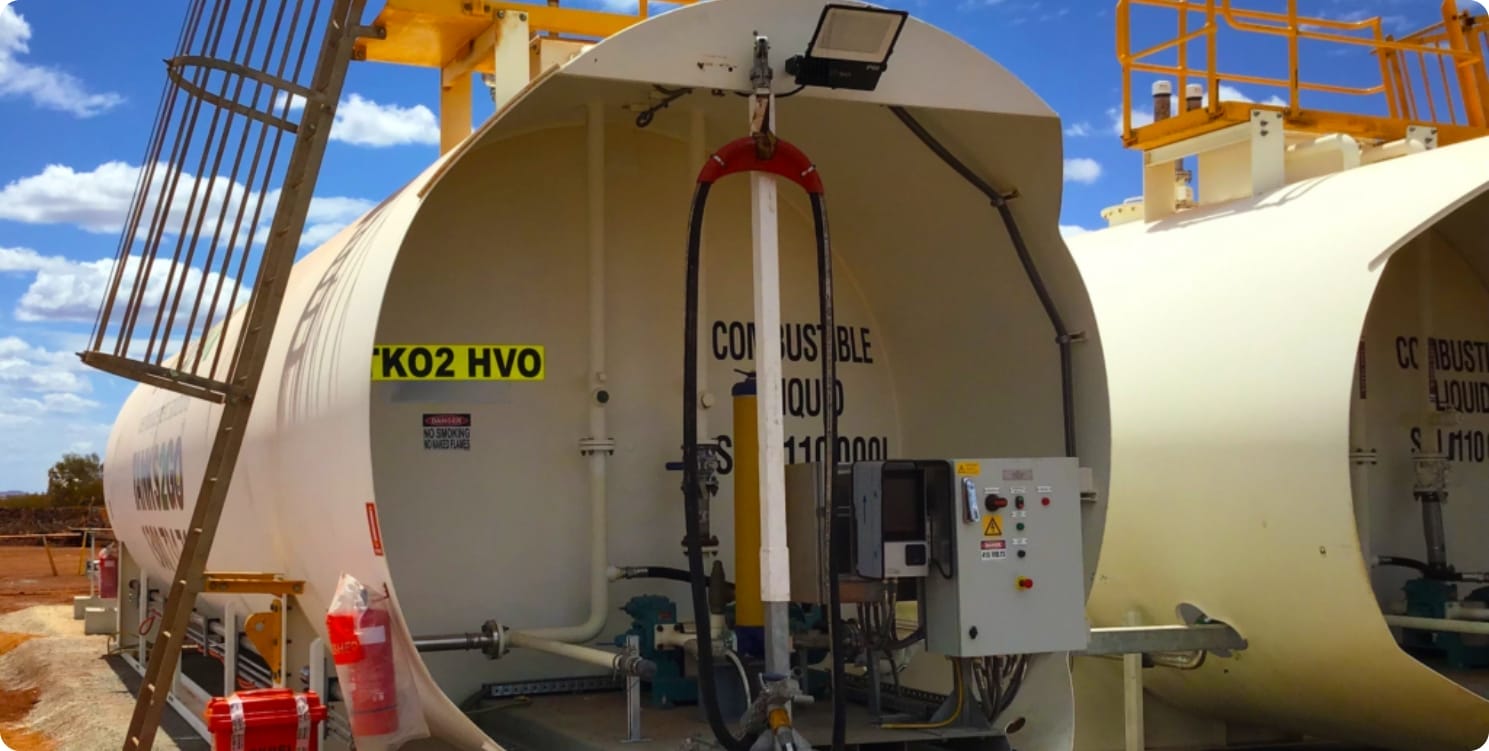 Hydrotreated Vegetable Oil (HVO) Fuel Storage Solution